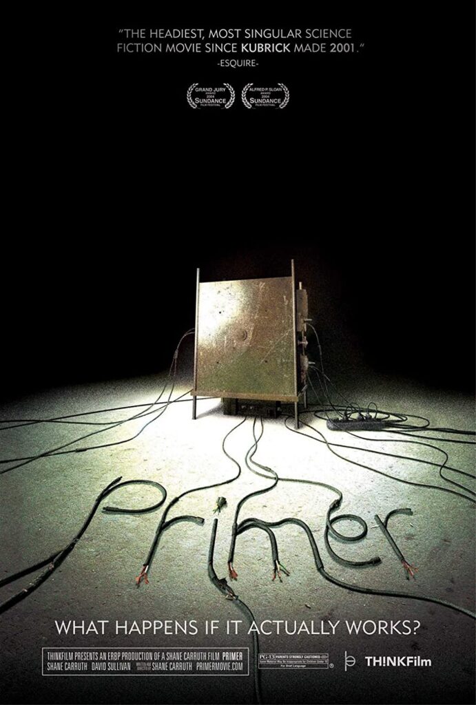 The film poster for Shane Carruth's Primer